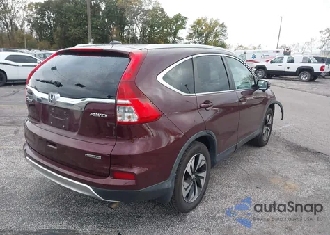 2015 Honda Cr-V Touring from USA, damaged, VIN 5J6RM4H93FL063603